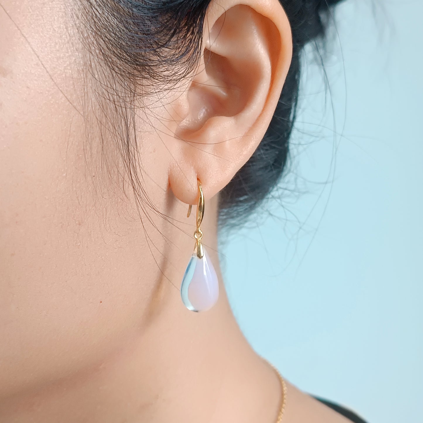 Opal Drop Earrings